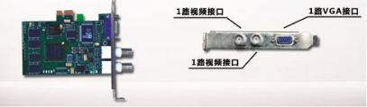 T200E VGA图像采集卡实物图
