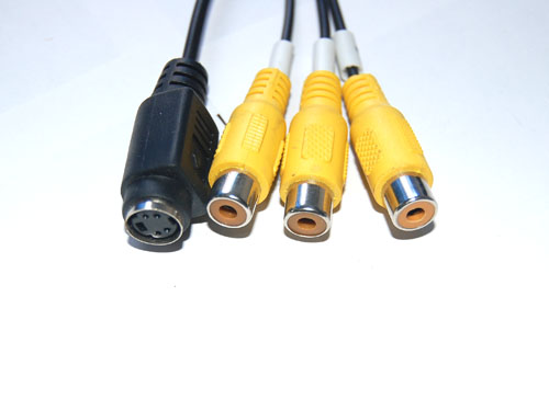 USB视频采集盒四个接口